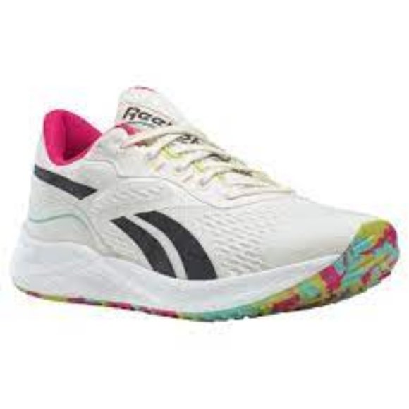 Men's Reebok Floatride Energy Grow Sneakers Runners White/Black/Pink, Size 11.5 - Picture 1 of 10
